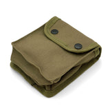 Mil-Tec Small Para Canvas Belt Pouch Olive Green | Task Outdoor