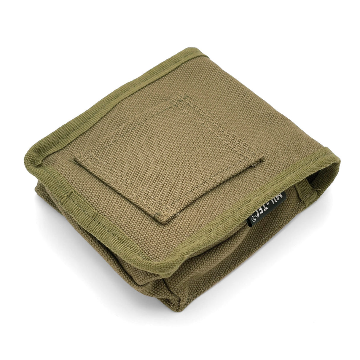 Mil-Tec Small Para Canvas Belt Pouch Olive Green | Task Outdoor