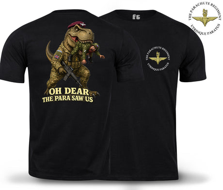 Oh Dear The Para Saw Us T-Shirt - Black