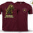 Oh Dear The Para Saw Us T-Shirt - Maroon