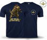 Oh Dear The Para Saw Us T-Shirt - Navy Blue