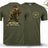 Oh Dear The Para Saw Us T-Shirt - Olive Green