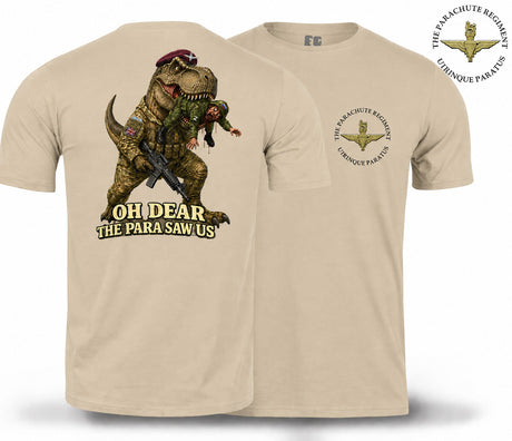 Oh Dear The Para Saw Us T-Shirt - Sand