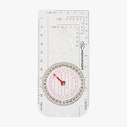 Highlander Pathfinder Military Map Compass - baseplate compass from above on white background
