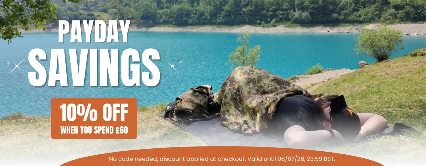 Payday Savings: Get 10% Off when you spend £60 or more at Task Outdoor