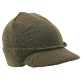 Kombat Peaked Beanie Hat Olive Green | Task Outdoor