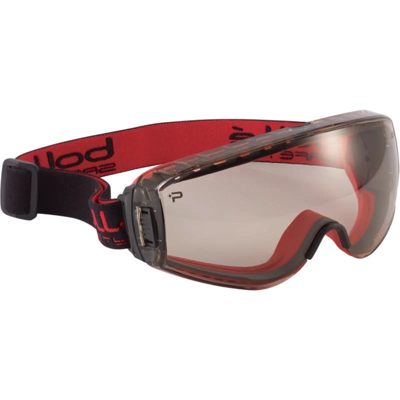 Bolle Pilot Firefighter Safety Goggles from the front on white background