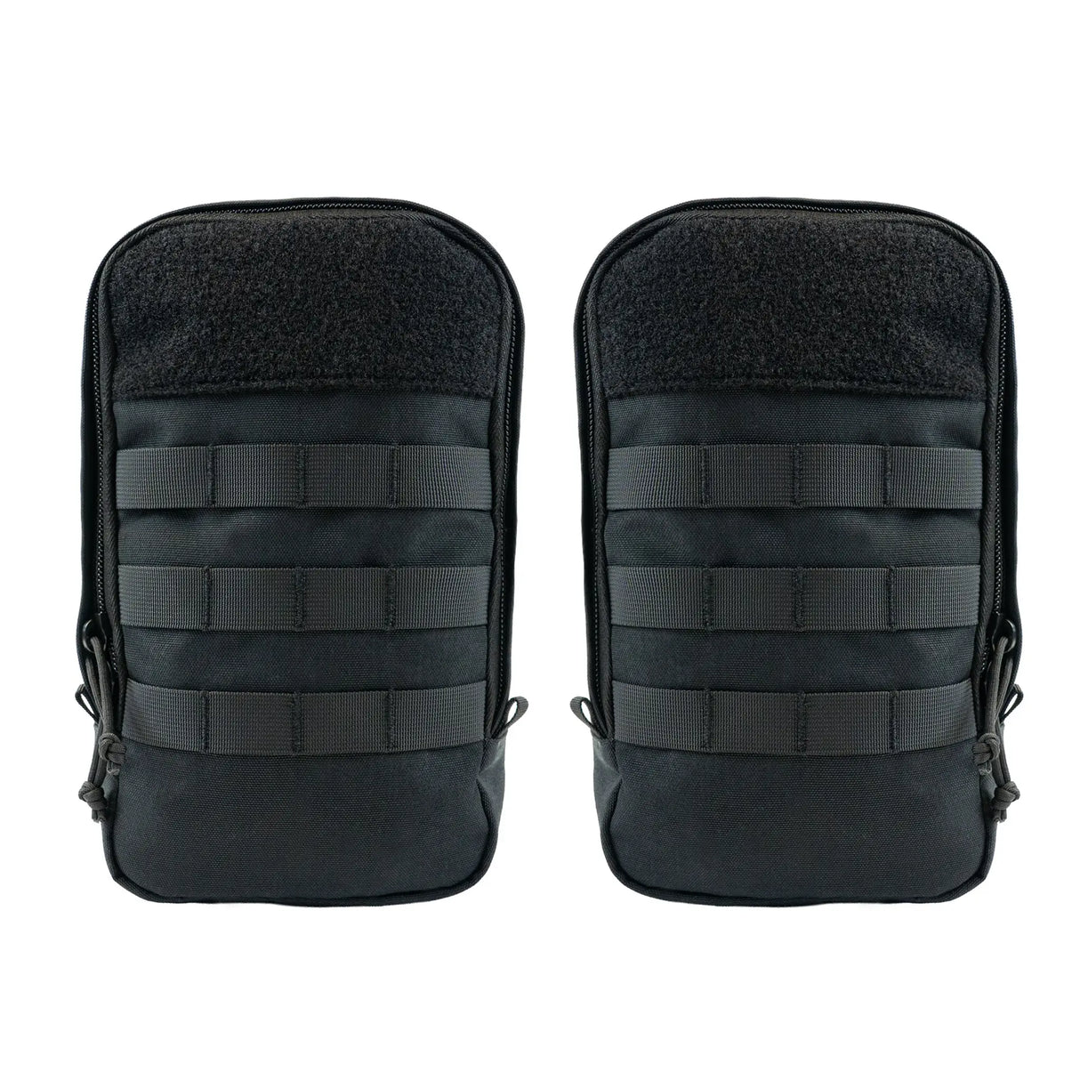 Highlander Pinnacle Rucksack 50L in black close up of side pouches