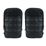 Highlander Pinnacle Rucksack 70L in black close up of side pouches