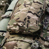 Highlander Pinnacle Rucksack 70L in hmtc camo in the outdoors