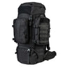 Highlander Pinnacle Rucksack 90L in black front on white background