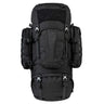 Highlander Pinnacle Rucksack 90L in Black - front three-quarter view