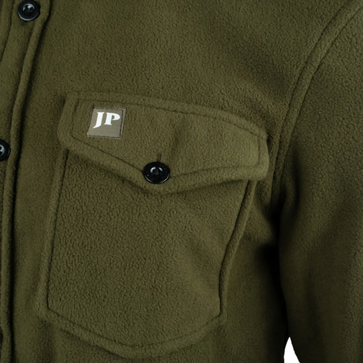 Jack Pyke Polar Fleece Shirt Dark Olive | Task Outdoor