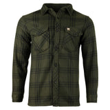 Jack Pyke Polar Fleece Shirt Green Check | Task Outdoor