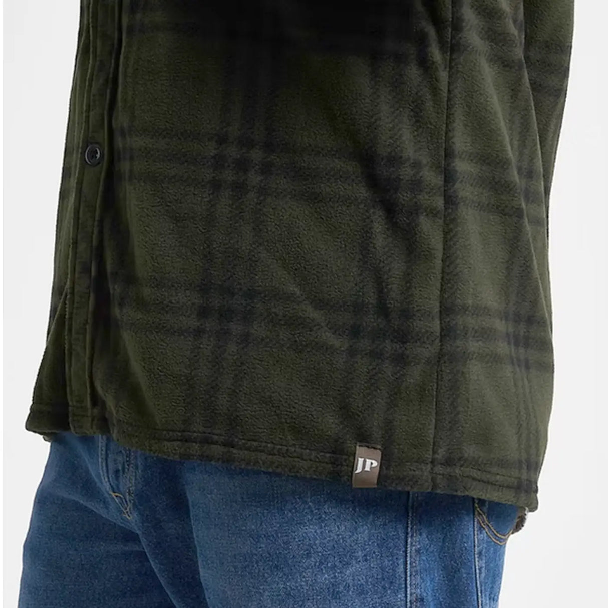 Jack Pyke Polar Fleece Shirt Green Check | Task Outdoor