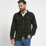 Jack Pyke Polar Fleece Shirt Green Check | Task Outdoor
