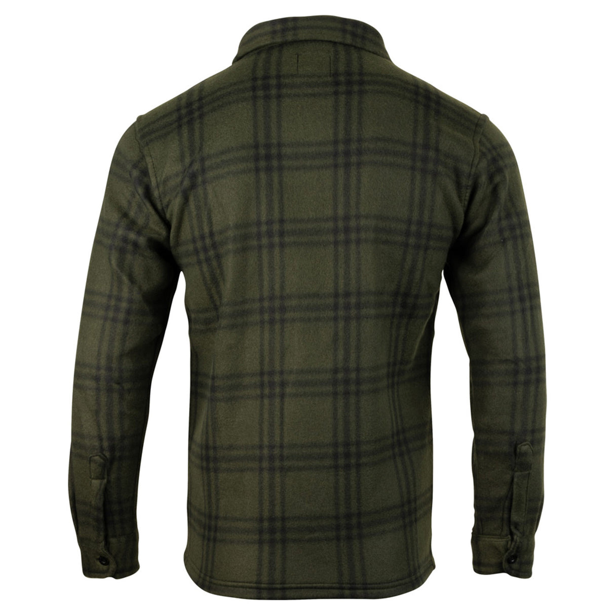 Jack Pyke Polar Fleece Shirt Green Check | Task Outdoor