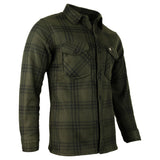 Jack Pyke Polar Fleece Shirt Green Check | Task Outdoor