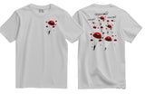 Poppy Chutes Lest We Forget Double Print T-Shirt - White