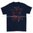Poppy Chutes 'We Will Remember Them' Printed T-Shirt - Navy Blue