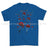 Poppy Chutes 'We Will Remember Them' Printed T-Shirt - Royal Blue