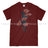 We Will Remember Them Printed T-Shirt - Maroon
