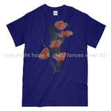 We Will Remember Them Printed T-Shirt - Navy Blue