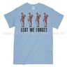 Poppy WW1 Tommy Lest We Forget Printed T-Shirt - Carolina Blue