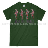Poppy WW1 Tommy Lest We Forget Printed T-Shirt - Commando Green