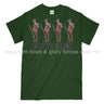 Poppy WW1 Tommy Lest We Forget Printed T-Shirt - Commando Green
