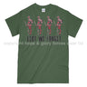 Poppy WW1 Tommy Lest We Forget Printed T-Shirt - Military Green/Olive