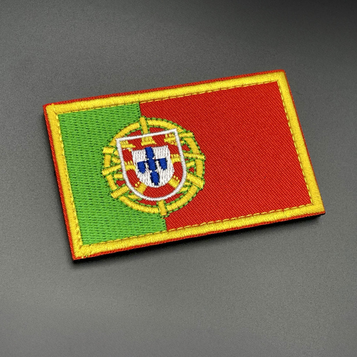 Portugal Flag Patch, Hook & Loop, 8cm | Task Outdoor