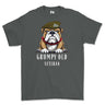 Grumpy Old PWO Own Regiment of Yorkshire Veteran Printed T-Shirt - Charcoal