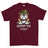 Grumpy Old PWO Own Regiment of Yorkshire Veteran Printed T-Shirt - Maroon