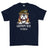 Grumpy Old PWO Own Regiment of Yorkshire Veteran Printed T-Shirt - Navy Blue