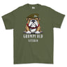 Grumpy Old PWO Own Regiment of Yorkshire Veteran Printed T-Shirt - Olive Green