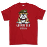Grumpy Old PWO Own Regiment of Yorkshire Veteran Printed T-Shirt - Red