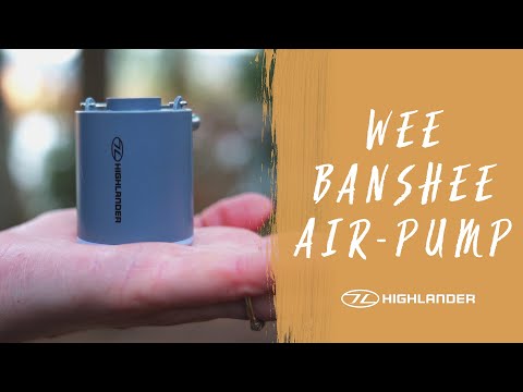 Highlander Wee Banshee Micro Lightweight Air Pump with Light - demo video