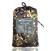 DD 3x3 Pro Tarp in MC camo on white background