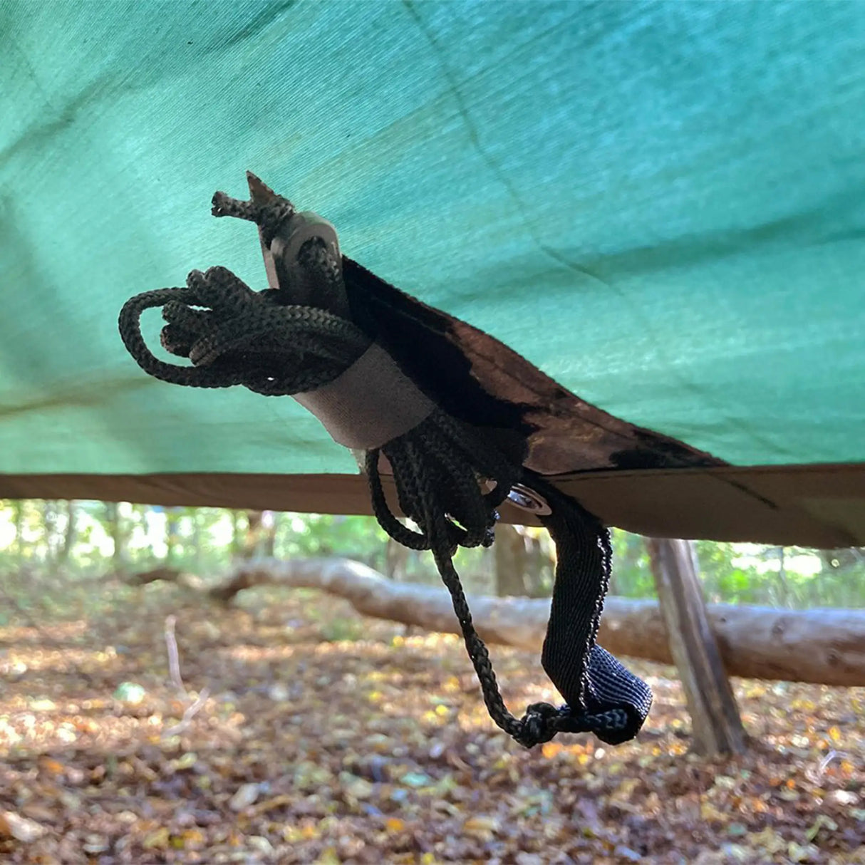 DD 3x3 Pro Tarp in olive green for camping