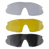 Jack Pyke Pro-Sport Shooting Glasses Interchangeable Lenses on white background