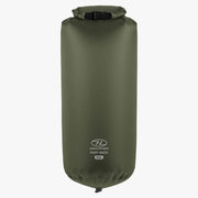 Highlander Puff Sack Inflation Dry Bag - front view showing roll-top closure