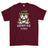 Grumpy Old PWRR Veteran Tiger Printed T-Shirt - Maroon