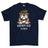 Grumpy Old PWRR Veteran Tiger Printed T-Shirt - Navy Blue