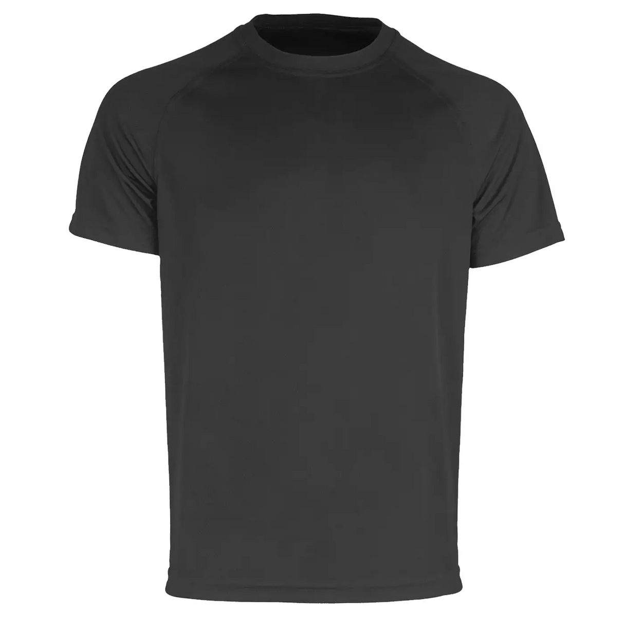 Highlander Quick Dry Short Sleeve T-Shirt Black | Task Outdoor