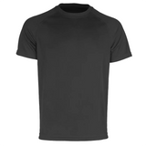 Highlander Quick Dry Short Sleeve T-Shirt Black | Task Outdoor