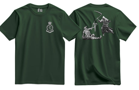 Combat Medic RAMC Double Print T-Shirt - Green