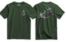 Combat Medic RAMC Double Print T-Shirt - Olive Green