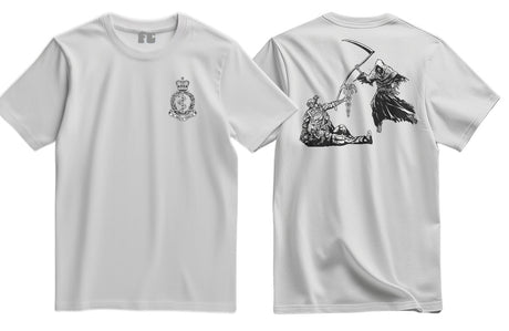 Combat Medic RAMC Double Print T-Shirt - White