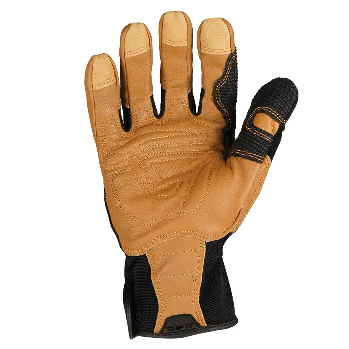 Ironclad Ranchworx Gloves palm on white background